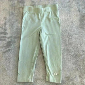 DKNY - leggings. Size 12  months